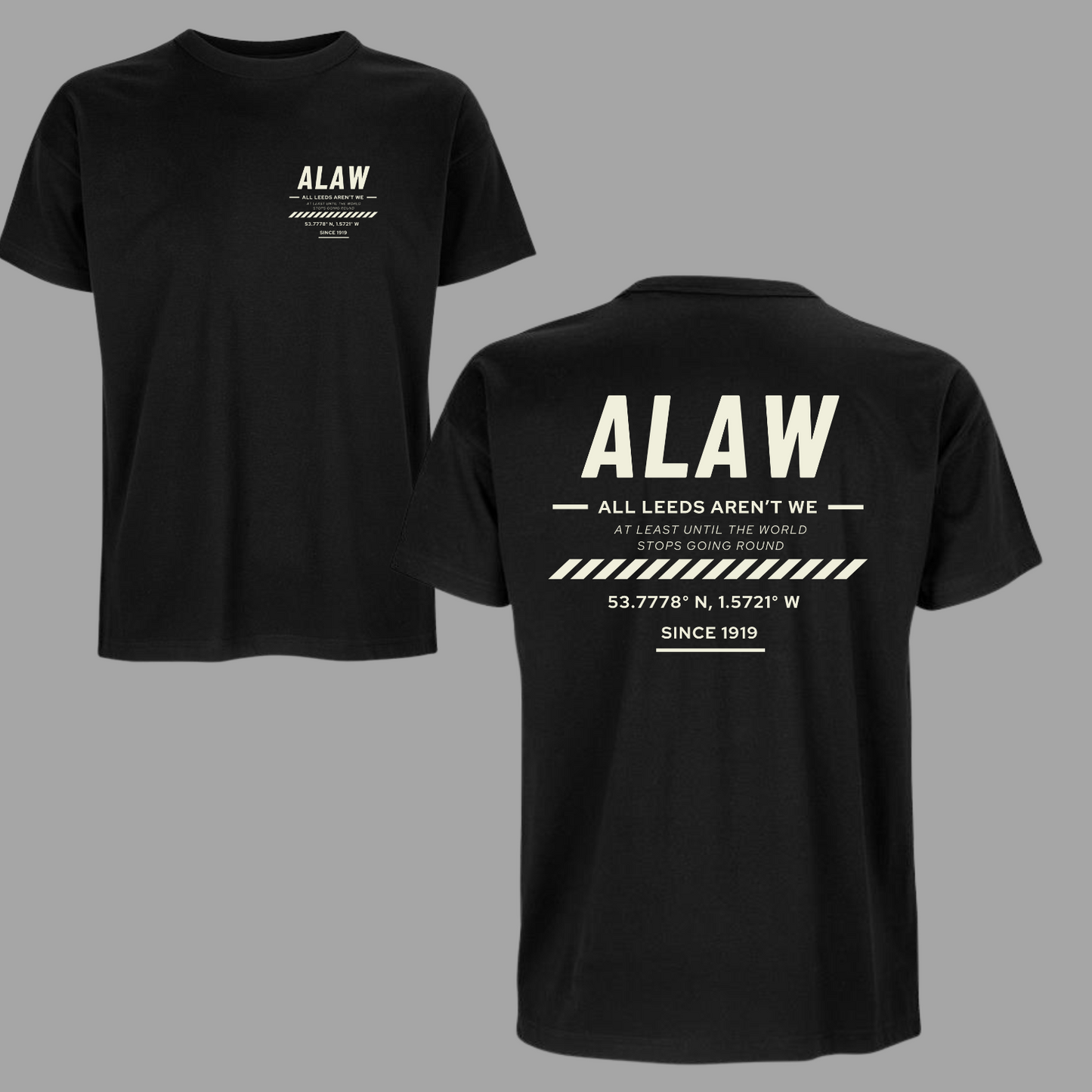 ‘ ALAW ’ Leeds Premium Tee in 5 colours