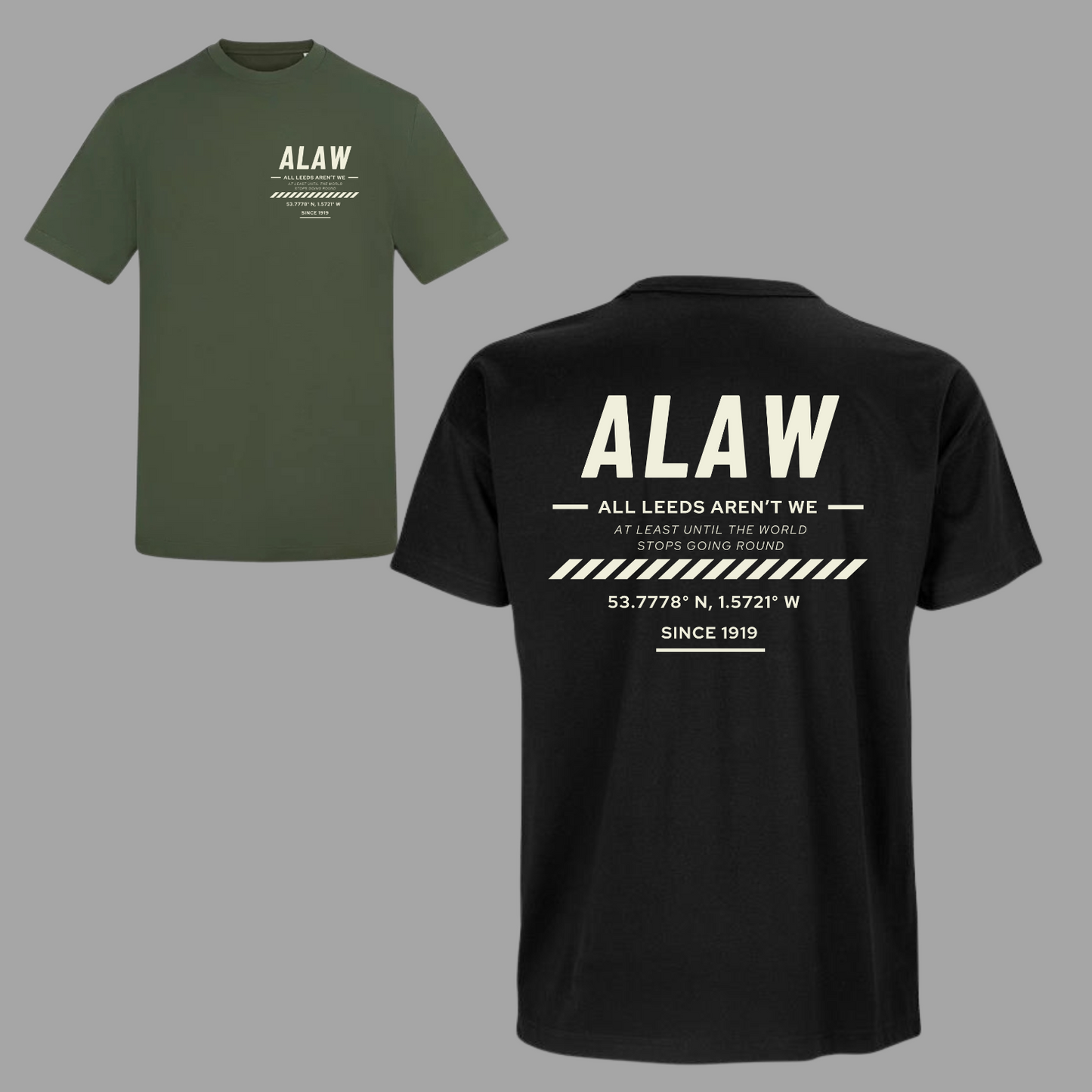 ‘ ALAW ’ Leeds Premium Tee in 5 colours