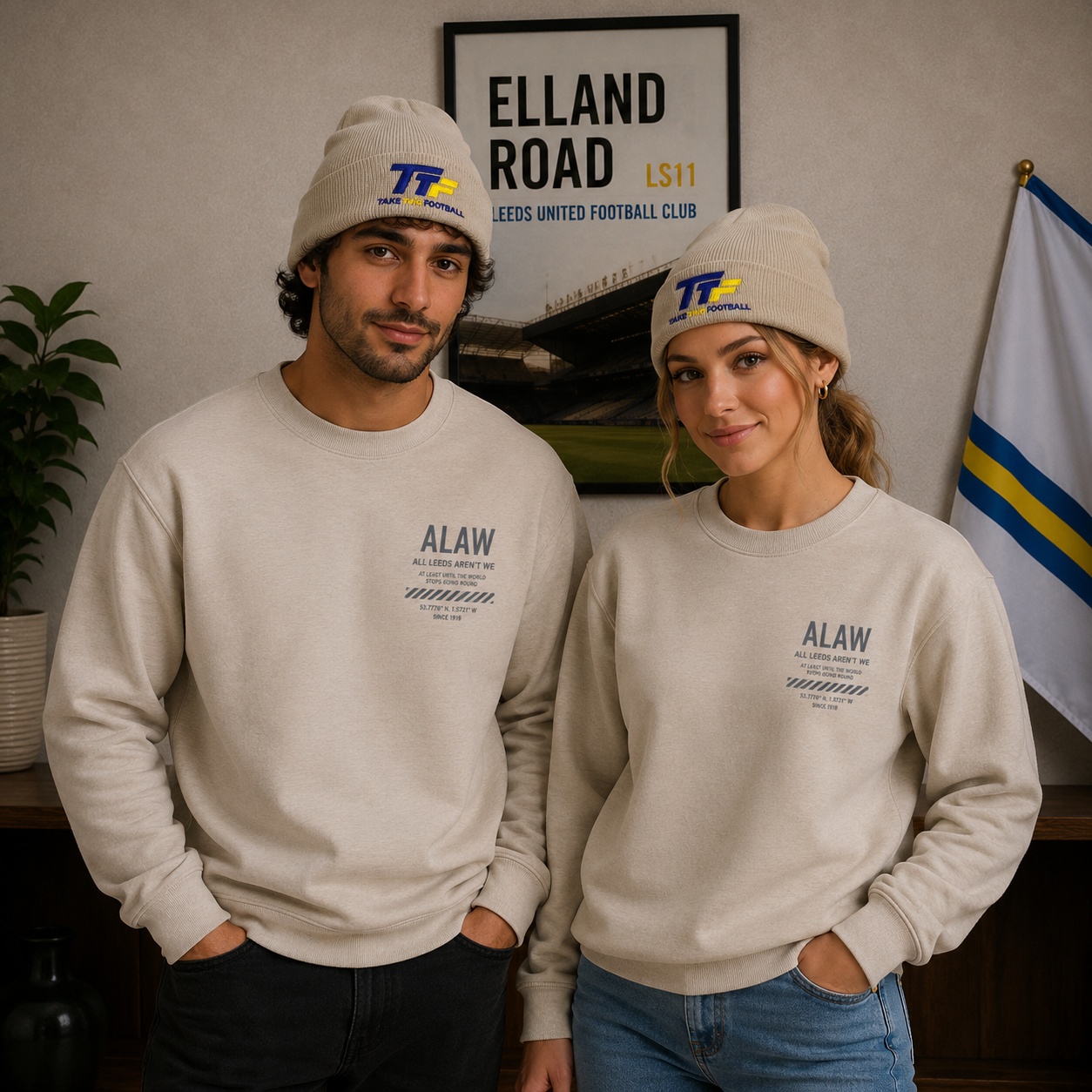 TAKE TWO FOOTBALL Beanie Hat