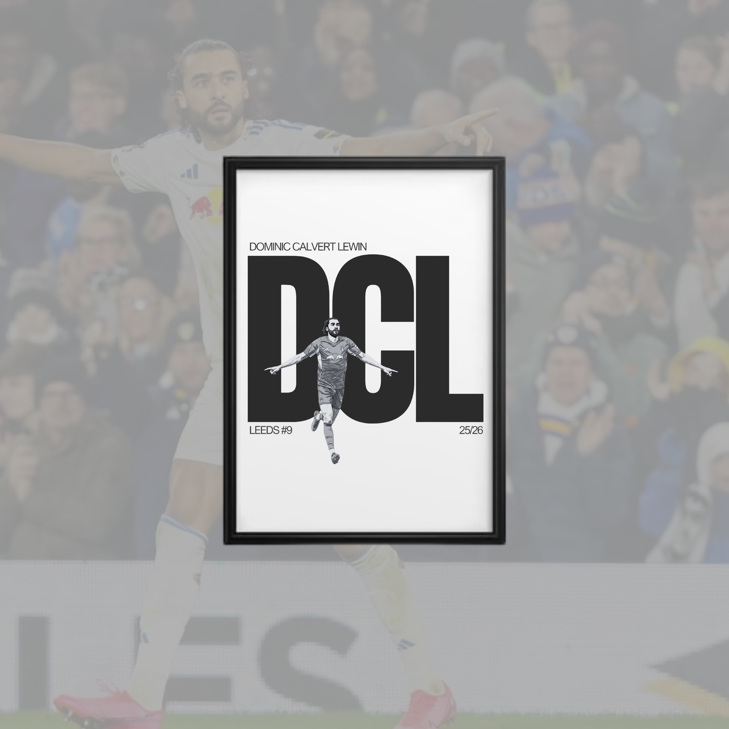 DCL Leeds Print in various sizes