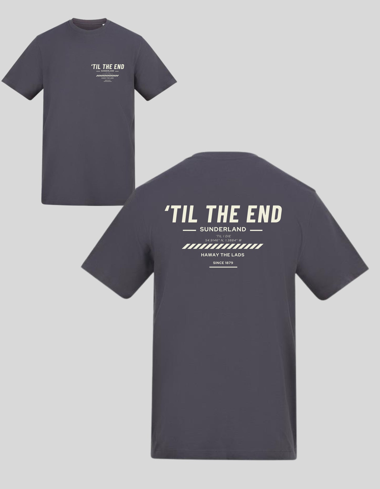‘ TIL THE END ’ Sunderland til i die tee in 2 colours