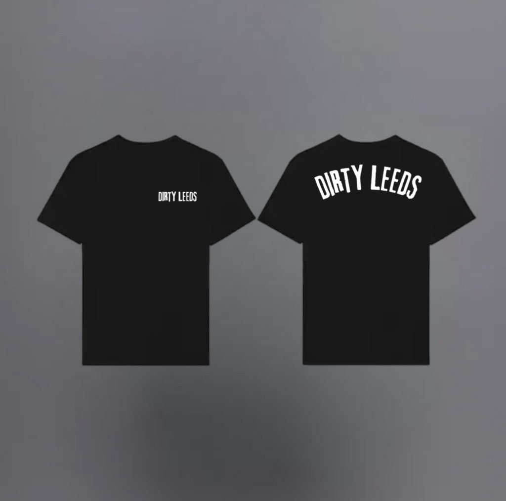 ‘DIRTY LEEDS’ Leeds Black T-shirt