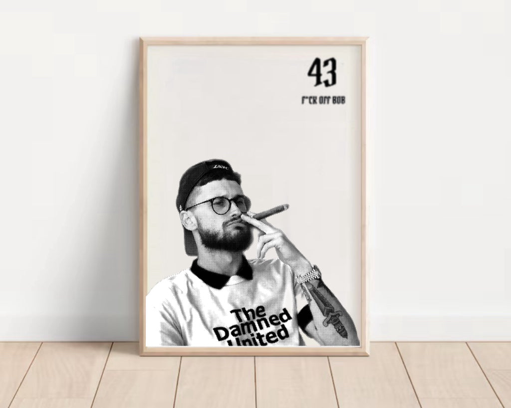 ‘F*CK OFF BOB’ Klich Leeds Print in various sizes