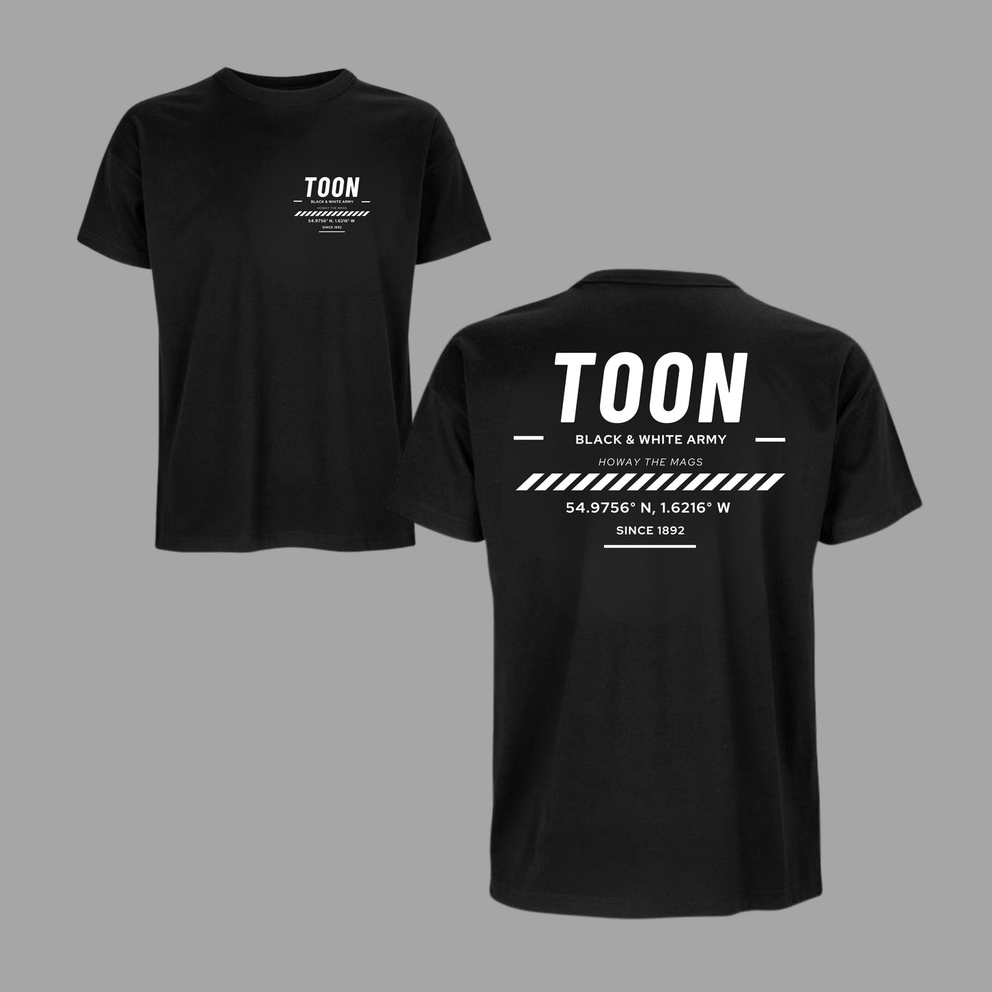 ‘ TOON ‘ Newcastle premium unisex tee black