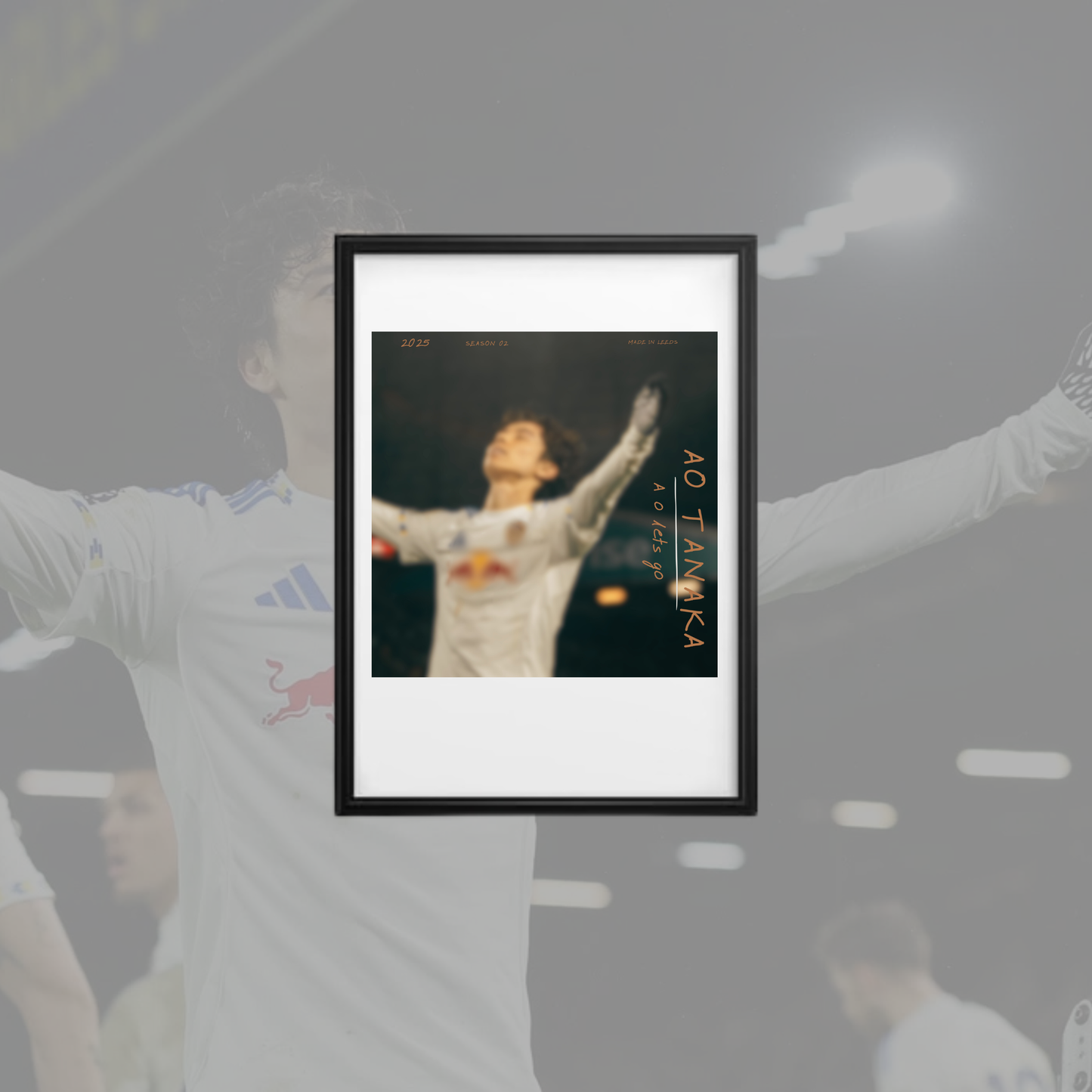 TANAKA Mixtape Leeds Print in various sizes