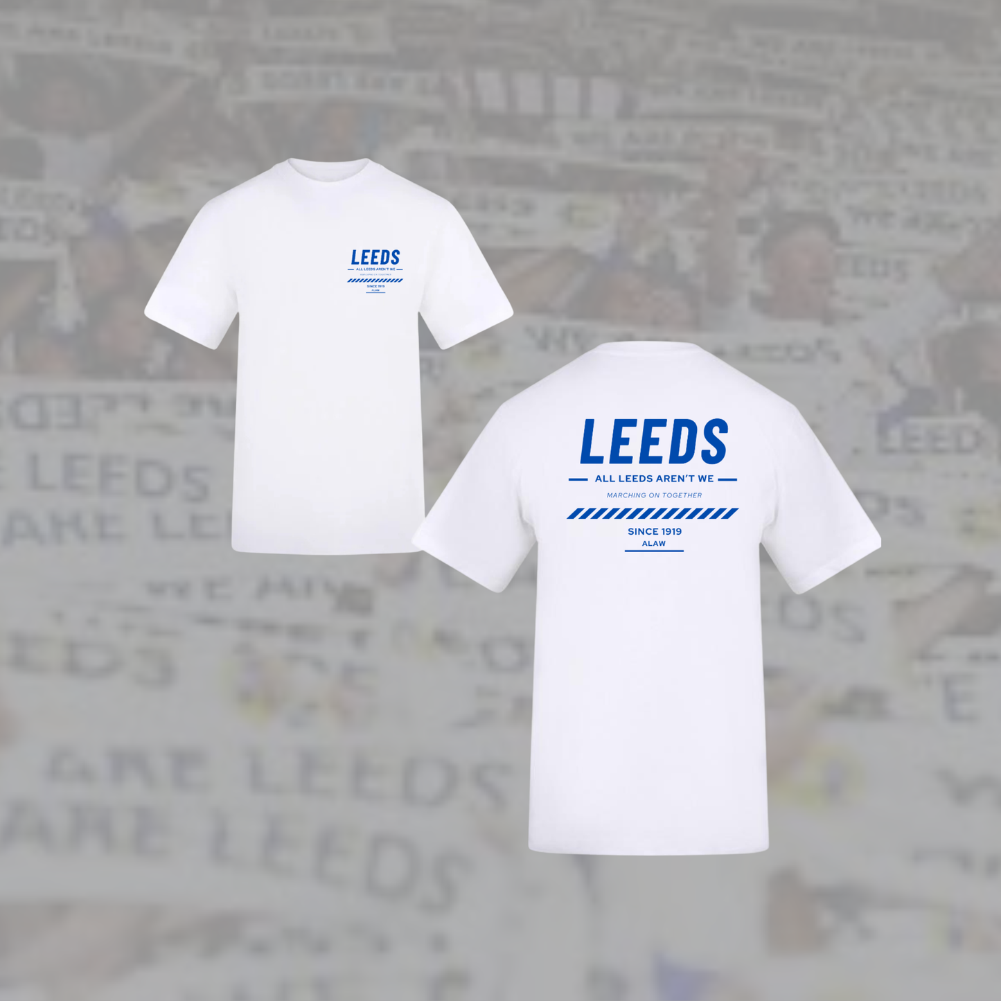 ‘ LEEDS ’ Statement tee in 3 colours