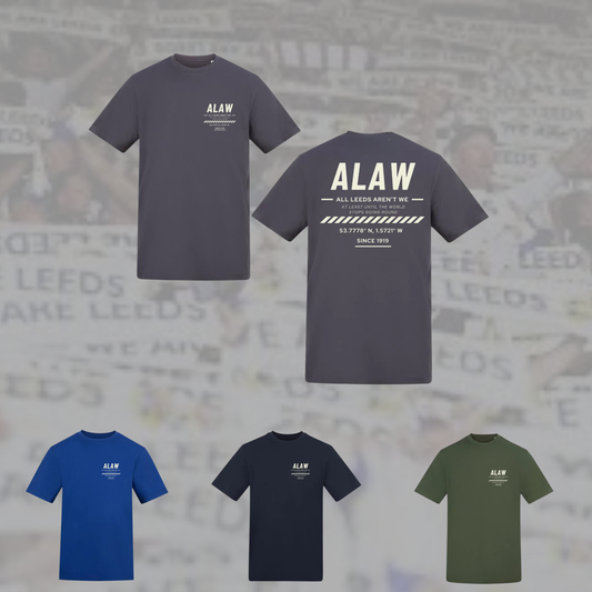 ‘ ALAW ’ Leeds Premium Tee in 5 colours