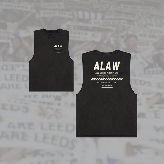 ‘ ALAW ’ Leeds Premium Vest in 2 colours