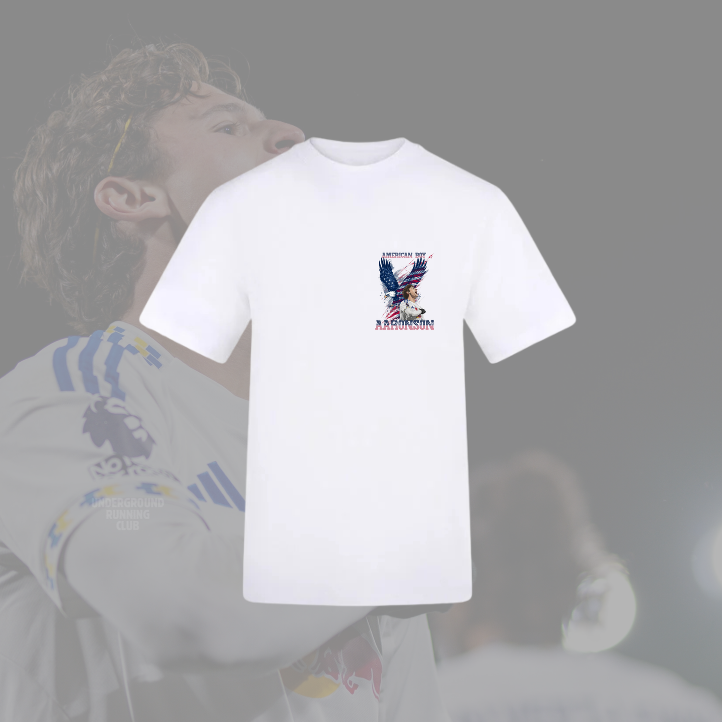 ‘ AMERICAN BOY ’ Brenden Aaronson Leeds Tee in 3 colours