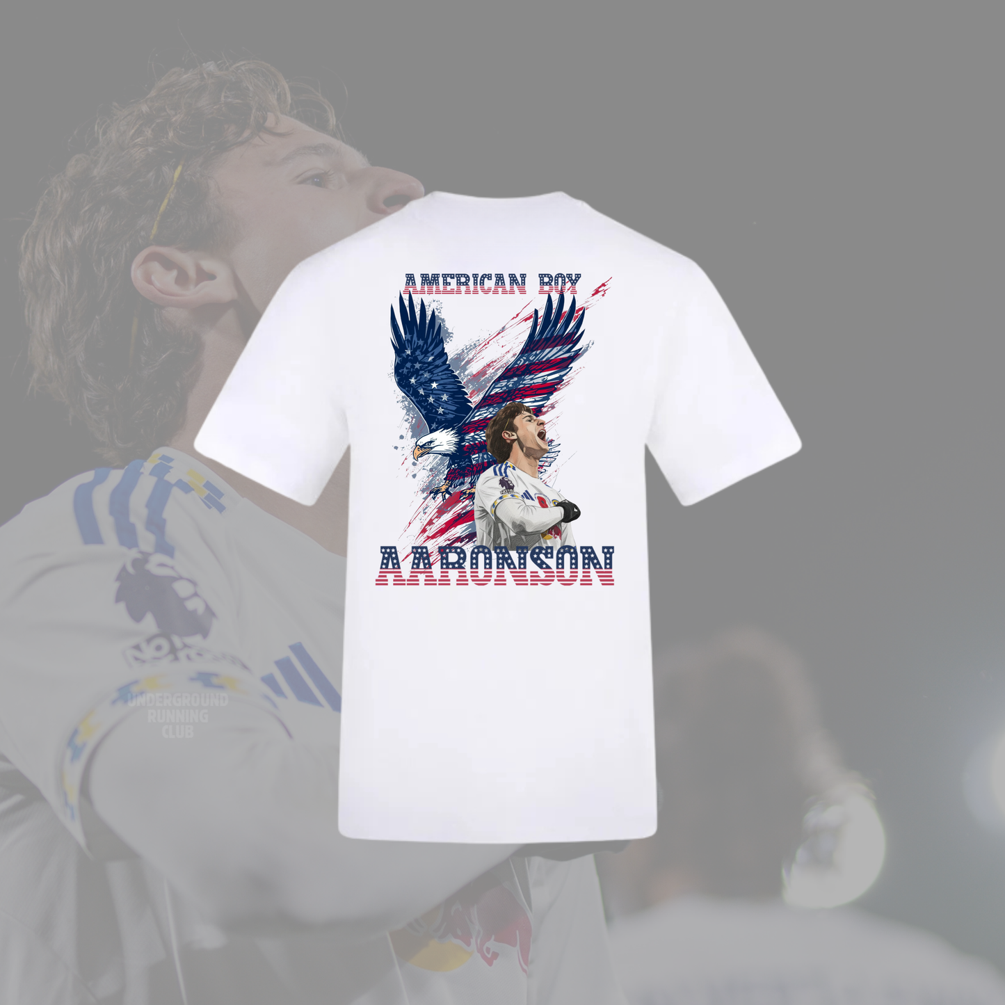 ‘ AMERICAN BOY ’ Brenden Aaronson Leeds Tee in 3 colours