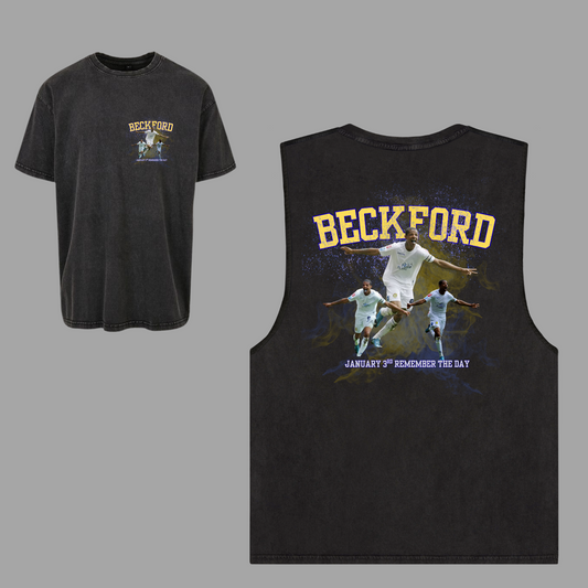 ‘ BECKFORD ’ January 3rd Leeds Vintage Icon Tee/Vest