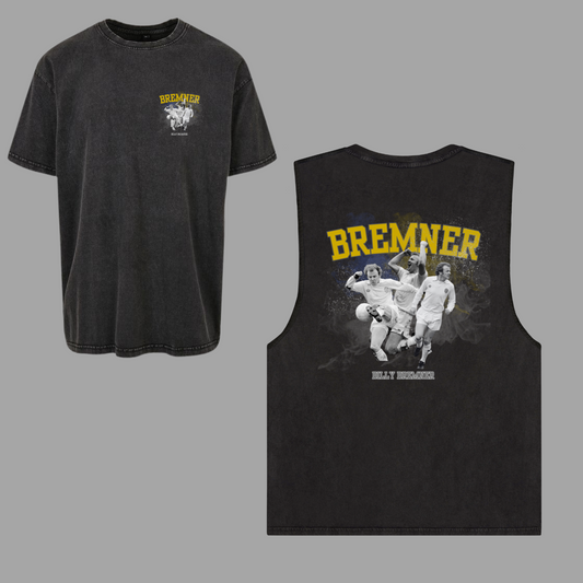‘ BILLY BREMNER ’ Leeds Vintage Icon Tee/Vest