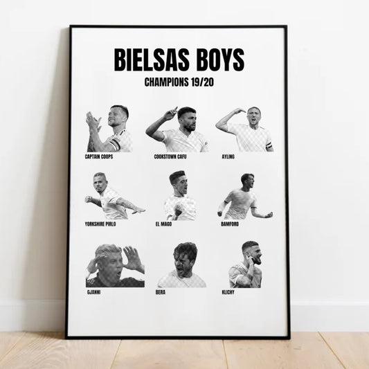 BIELSAS BOYS Leeds Print