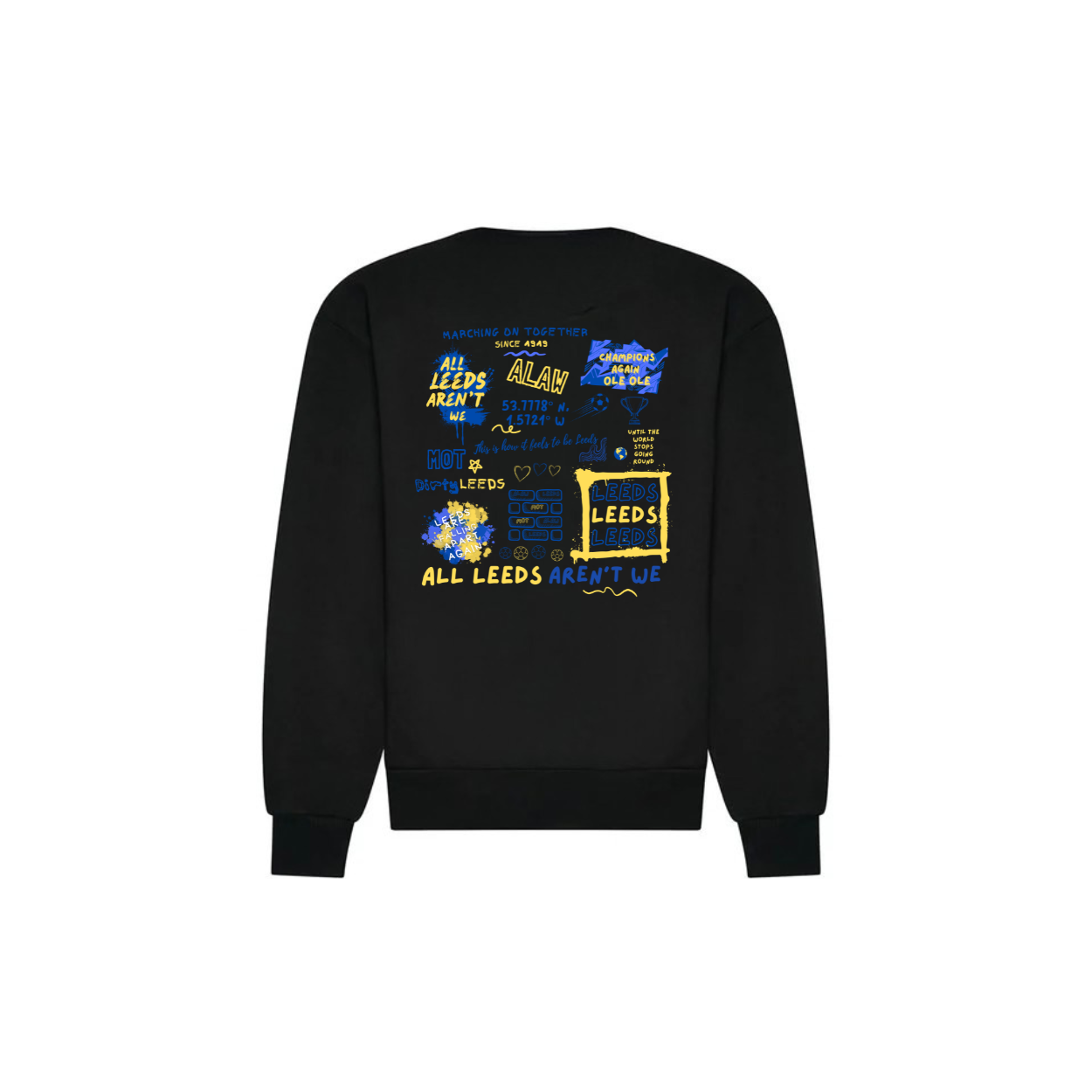 LEEDS DOODLE MURAL Premium Jumper/Hoodie