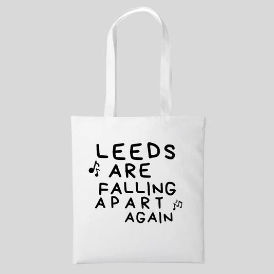 LEEDS ARE FALLING APART AGAIN Tote Bag in 2 colours