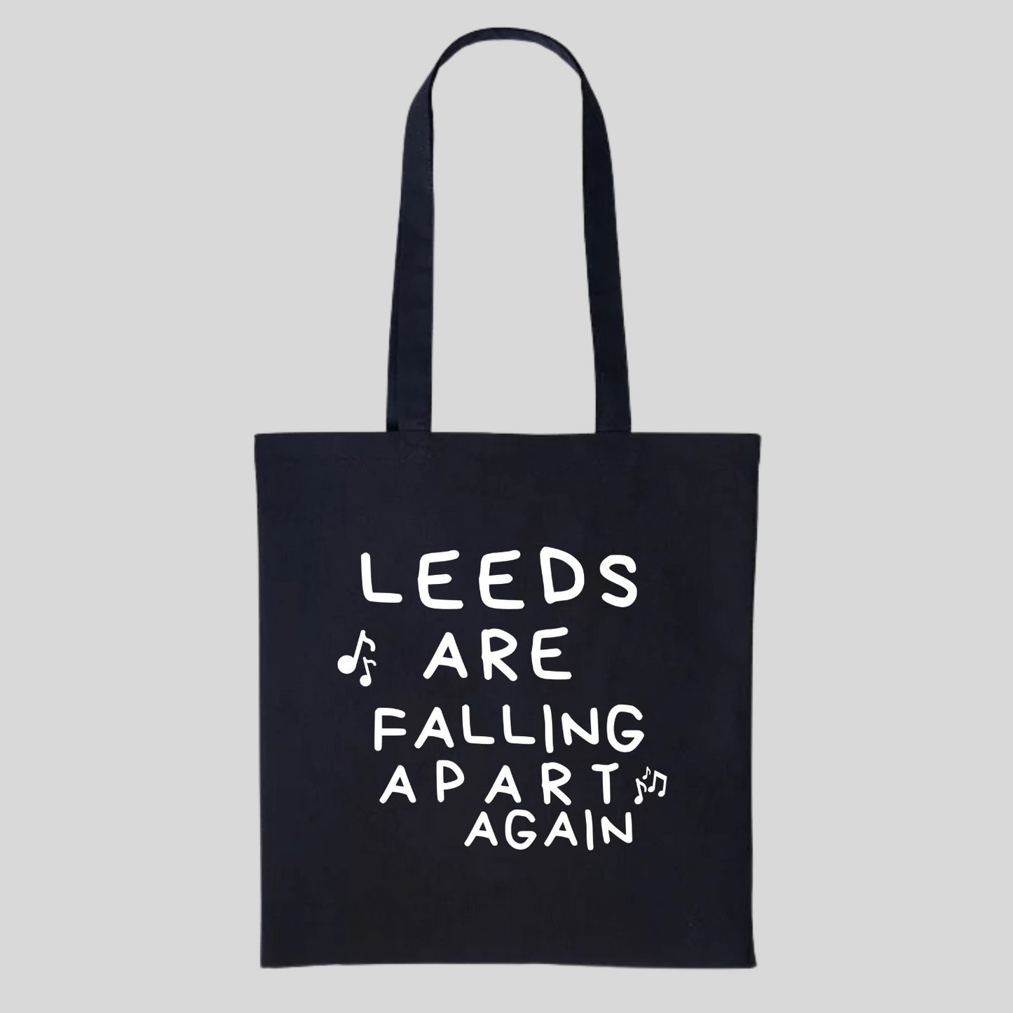 LEEDS ARE FALLING APART AGAIN Tote Bag in 2 colours