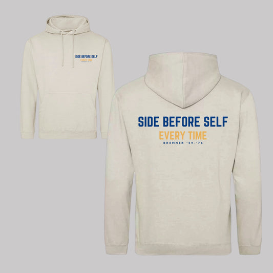 ‘ SIDE BEFORE SELF ’ Unisex hoodie & Jumper in Stone