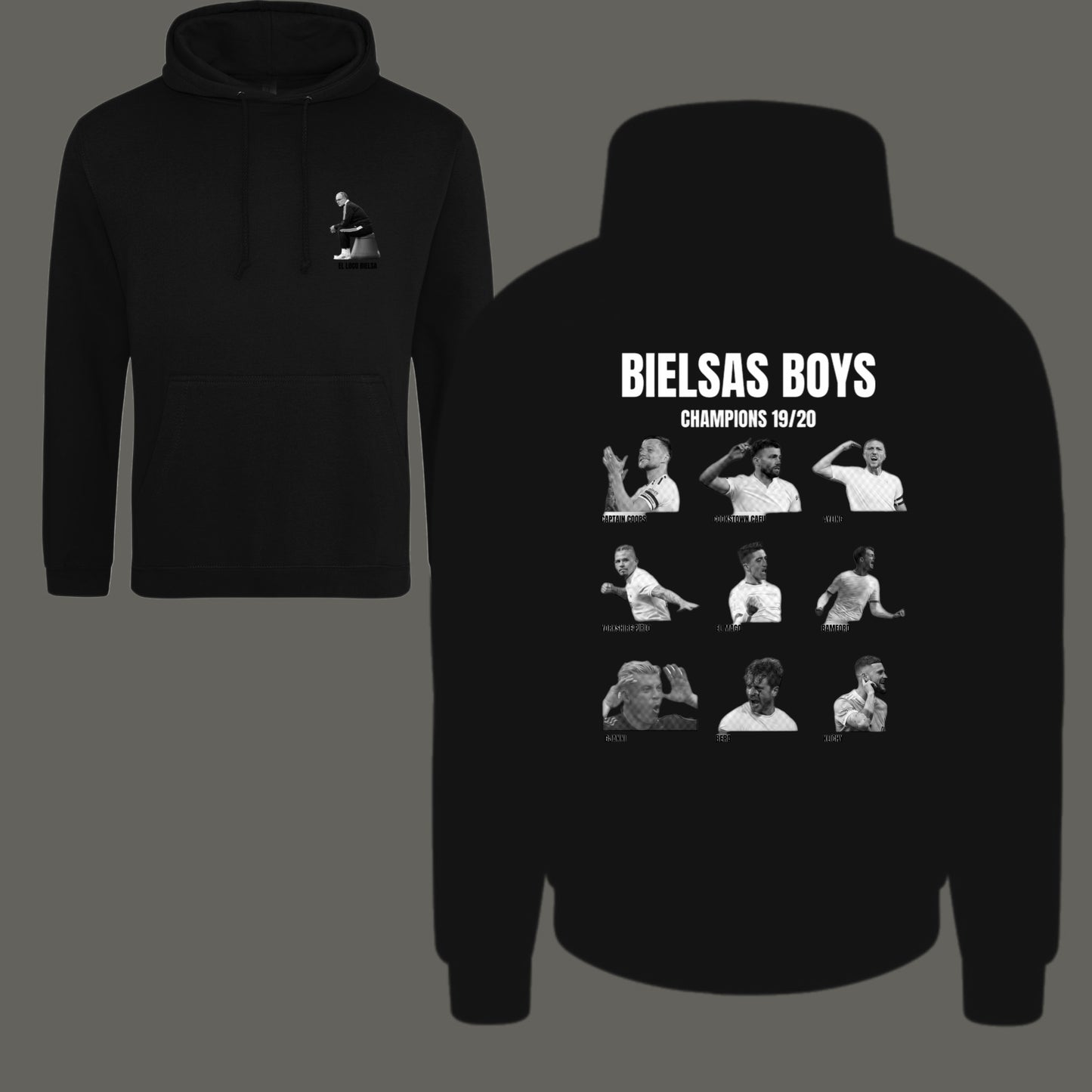 ‘ BIELSA BOYS ’ Unisex hoodie & Jumper Black