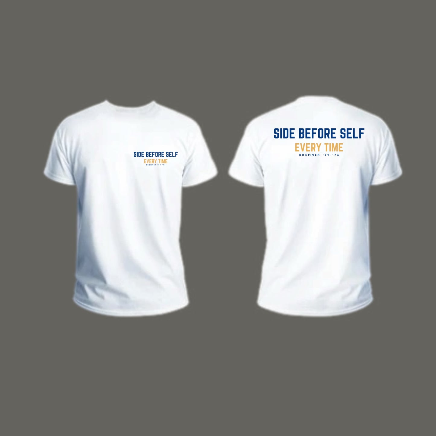 ‘ SIDE BEFORE SELF ’ Leeds Unisex White T-shirt