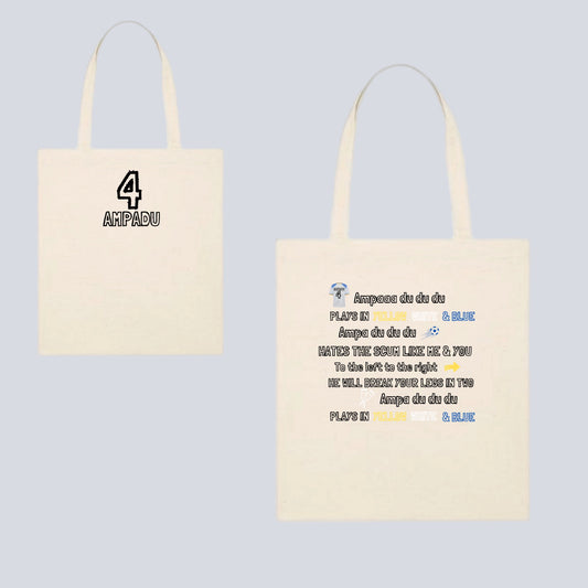 AMPADU Lyrics Leeds Tote Bag