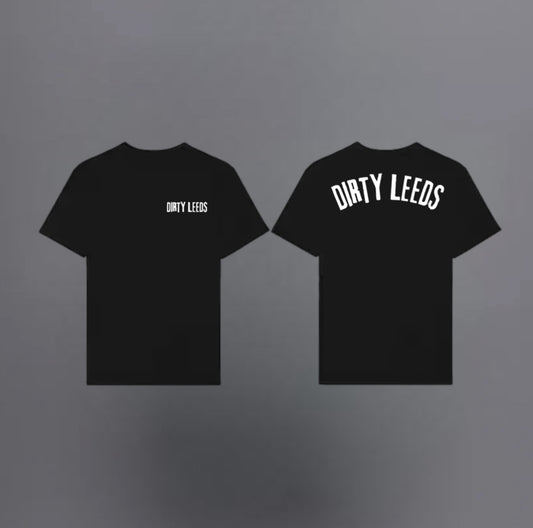 ‘DIRTY LEEDS’ Leeds Black T-shirt