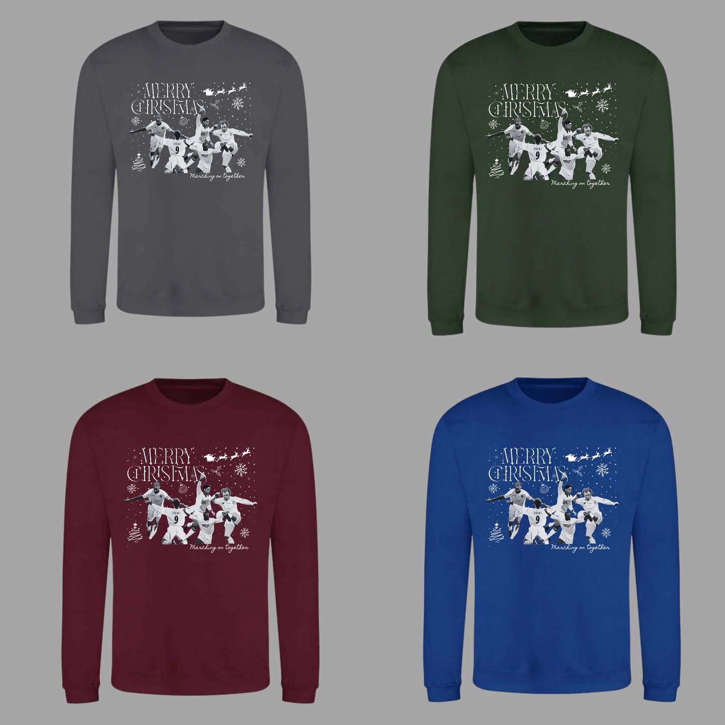 ‘ LEGENDS’ Leeds Christmas jumper in 5 colours (plus tees)