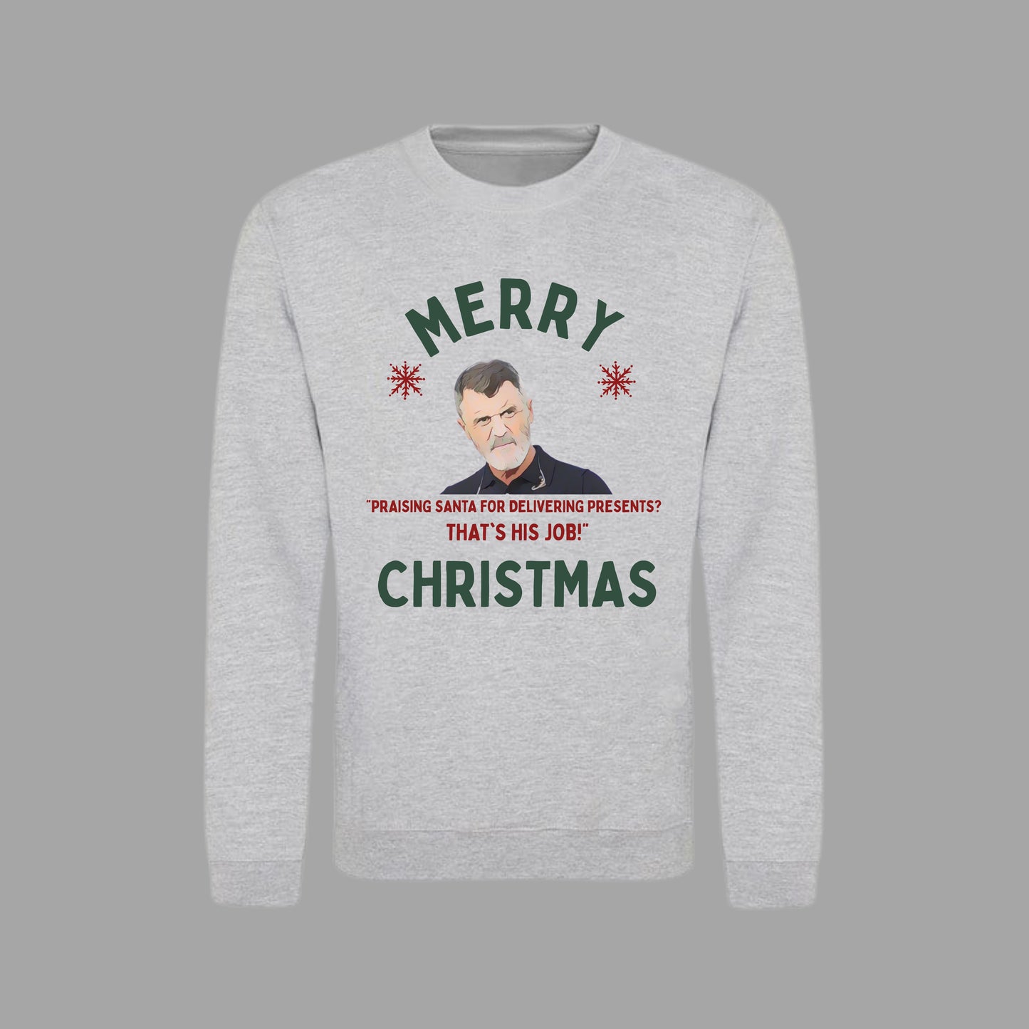 ‘ ROY KEANE’ Christmas jumper in 2 colours (plus tees)
