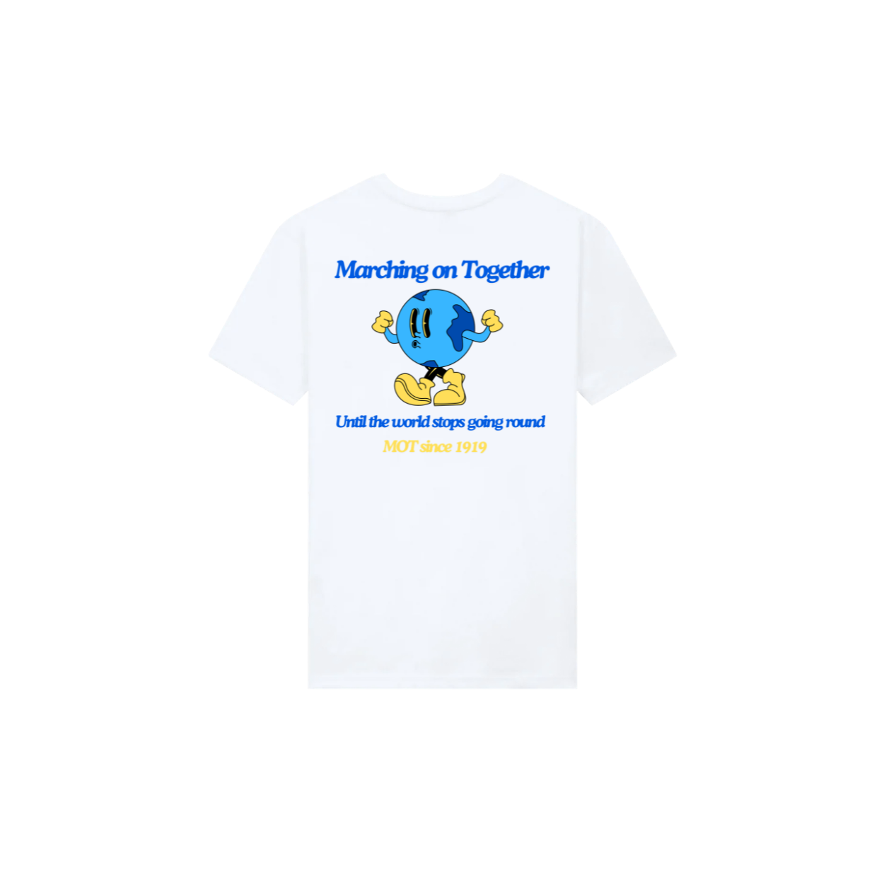 MARCHING ON TOGETHER Unisex White T-shirt