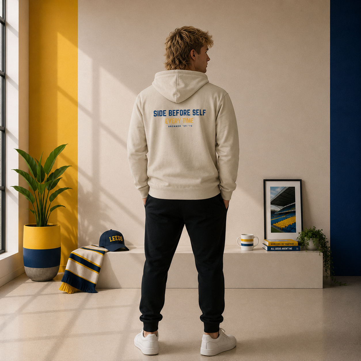 SIDE BEFORE SELF Premium Hoodie/Jumper
