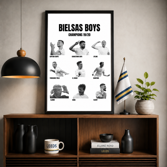 BIELSAS BOYS Leeds Print