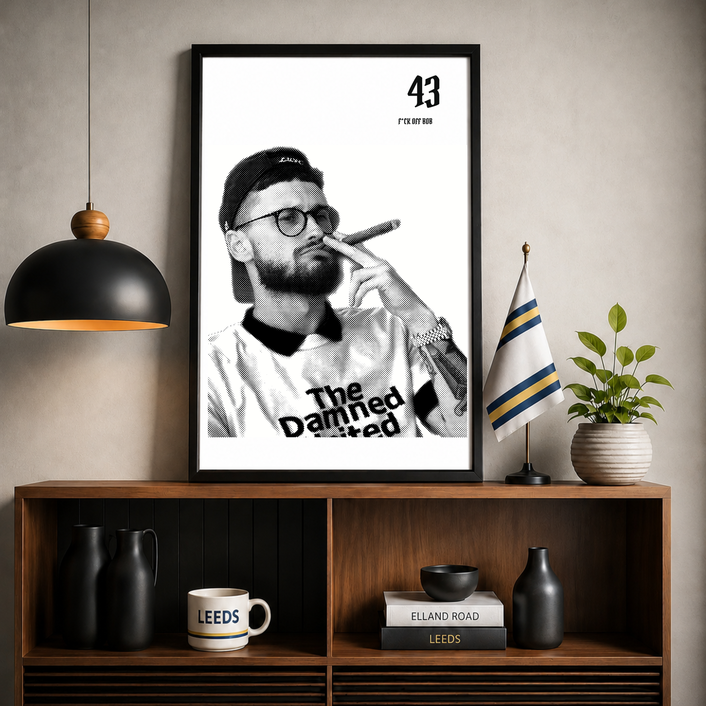 ‘F*CK OFF BOB’ Klich Leeds Print